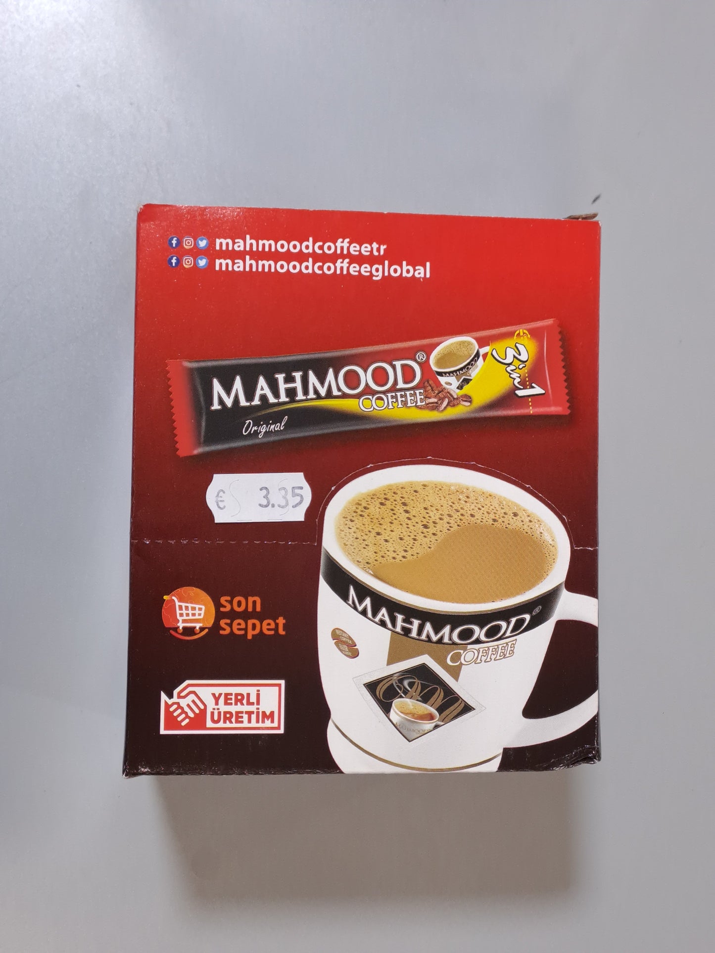 Original Mahmood Coffee 3 In 1
