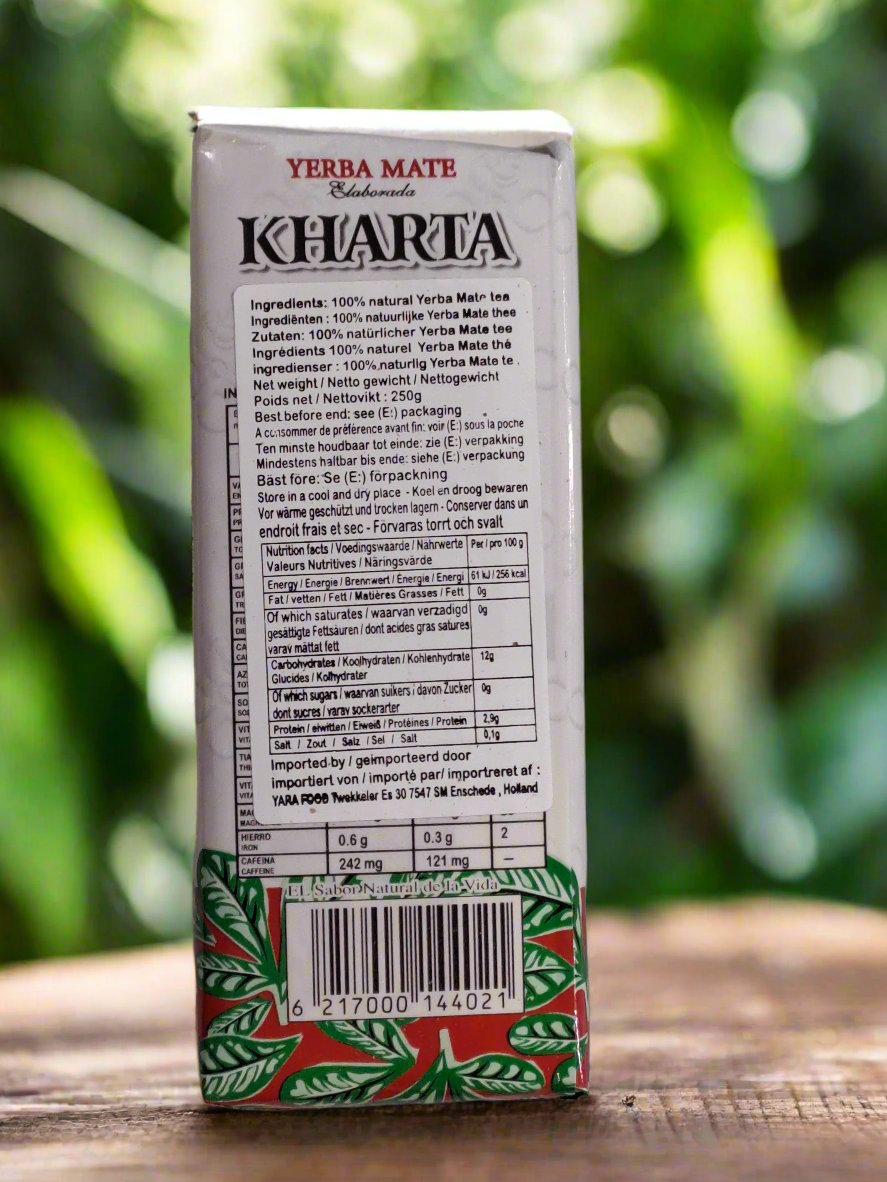 KHARTA Khadra Yerba Mate South American Tea