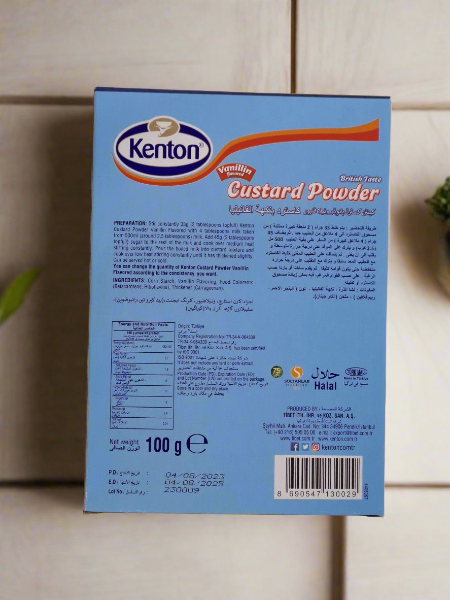 Kenton Vanilla Custard Powder