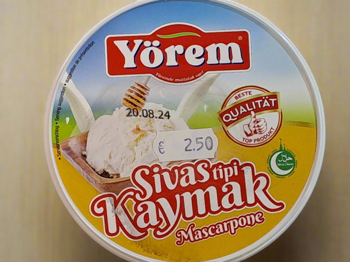 Yörem Sivas Tipi Kaymak Mascarpone