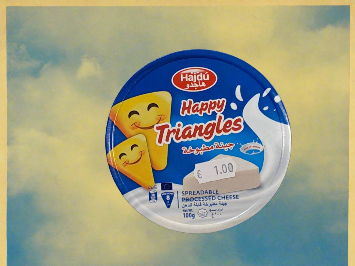 Hajdu Happy Triangles Spreadable Processed cheese