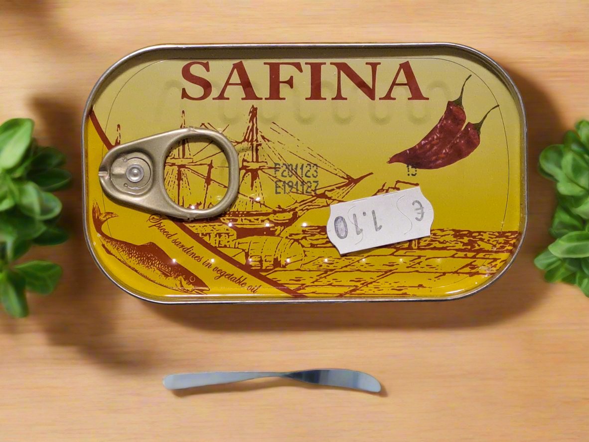 Safina Sardines gekruid in plantaardige olie