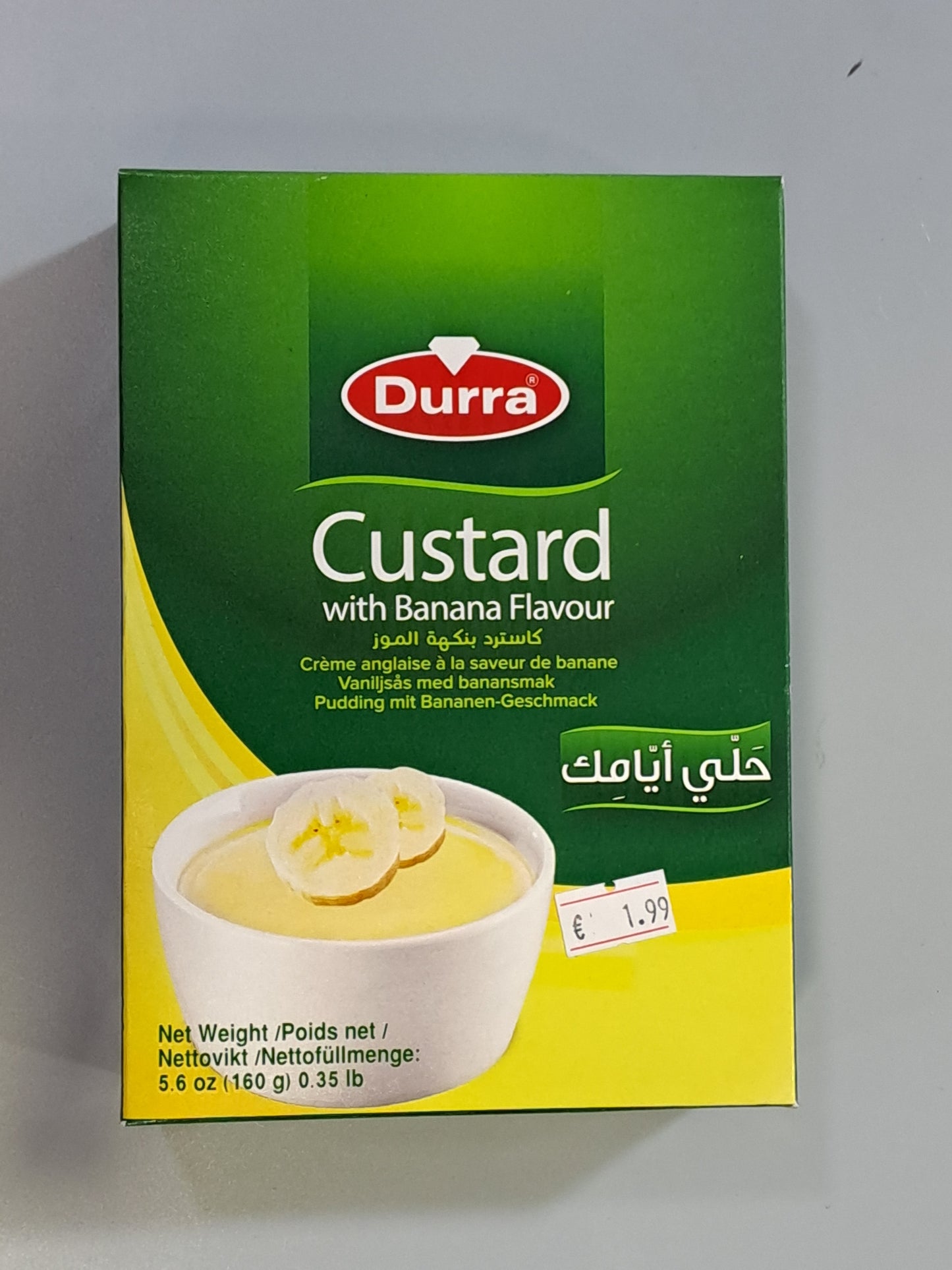 Durra Custard with Banana Flavour