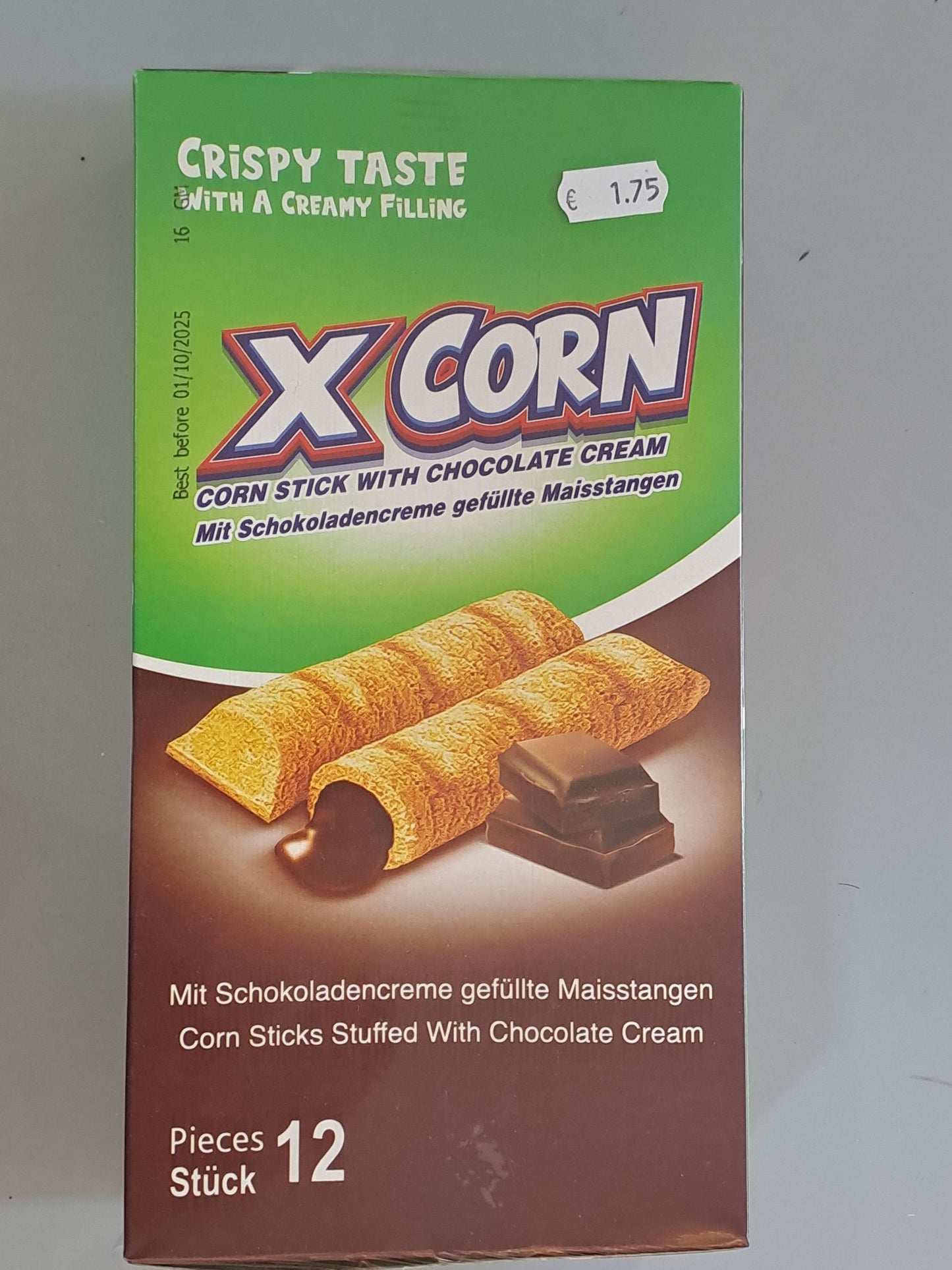 X Corn Corn Stick With Chocolate Cream