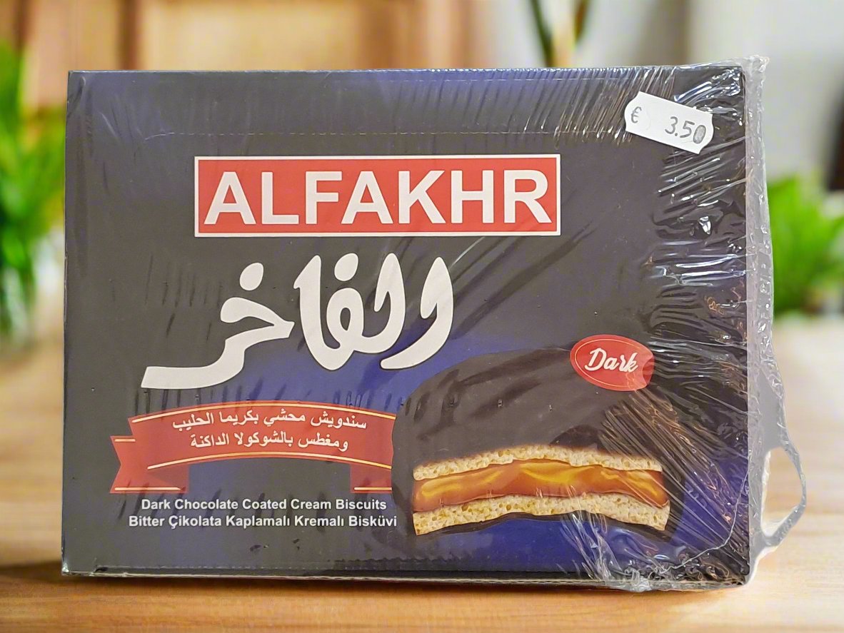 Al Fakher Dark Chocolate Coated Biscuits