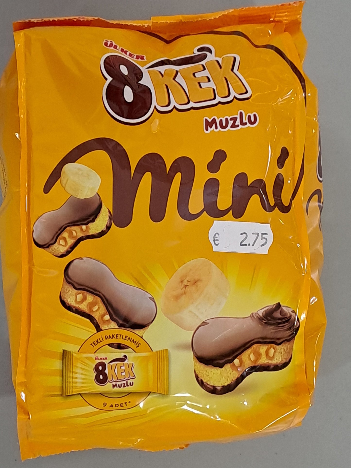 Ulker 8 Kek Muzlu Mini