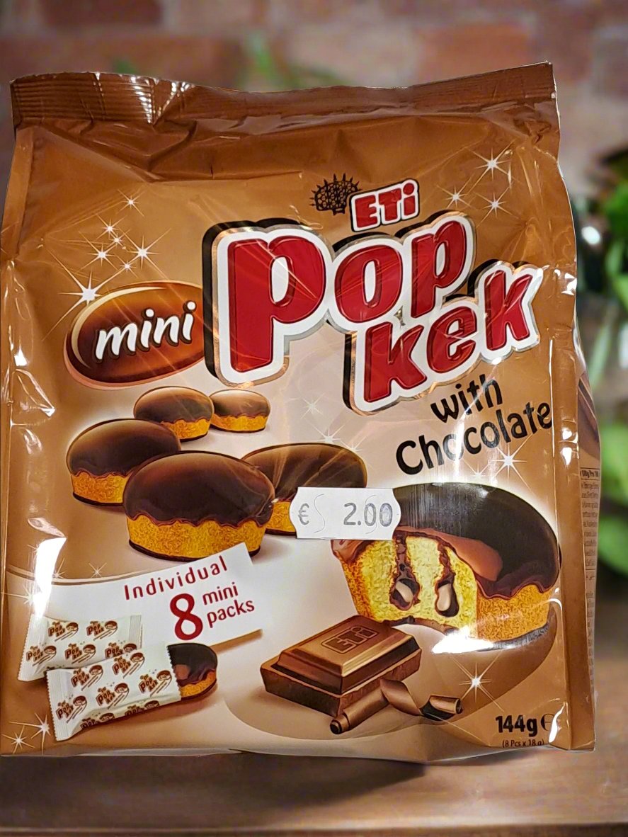 Eti Mini Pop Kek With Chocolate