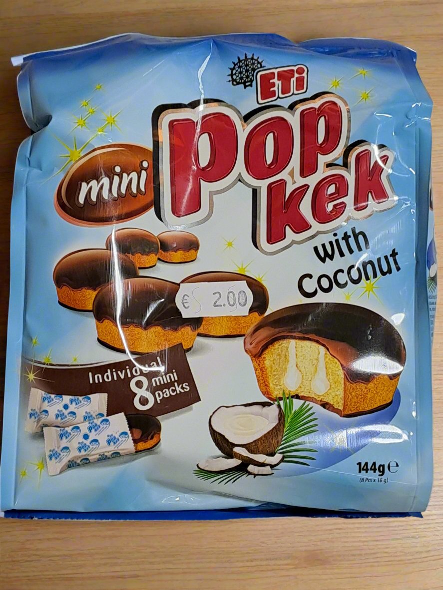 Eti Mini Pop Kek With Coconut