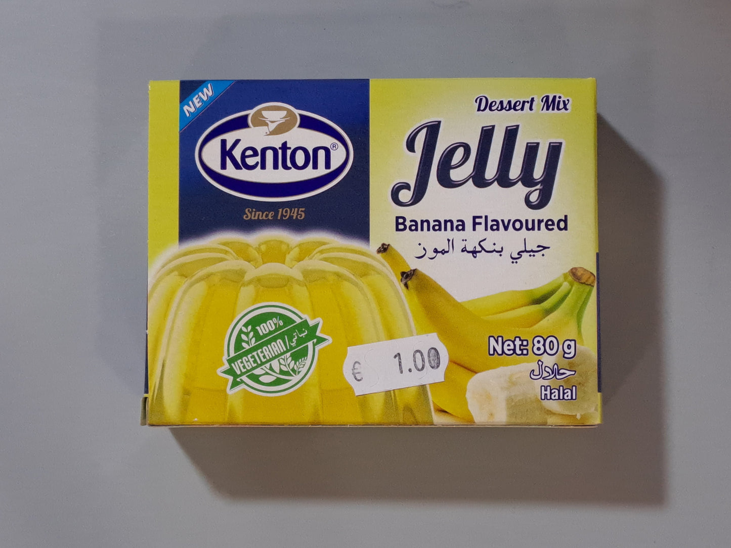 Kenton jelly Banana Flavoured