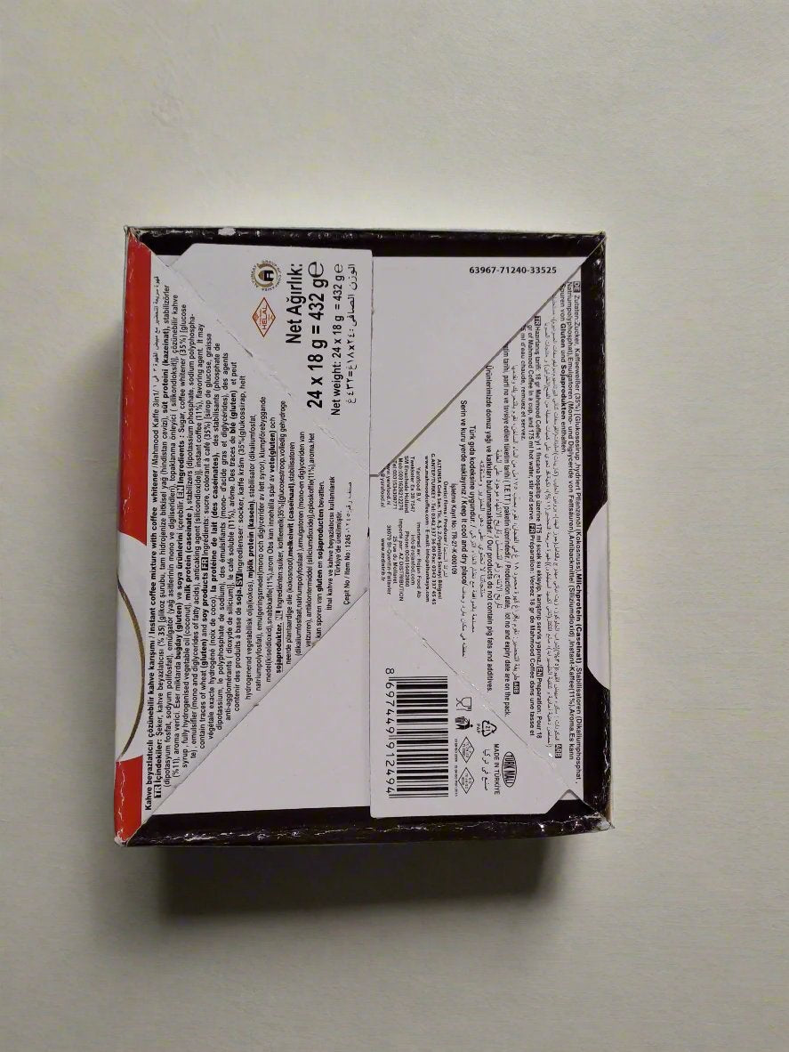 Mahmood Coffee Original 3in1 sachets