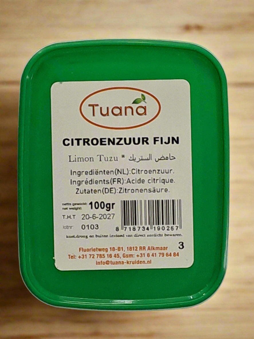 Tuana Citroenzuur Fijn Limon Tuzu