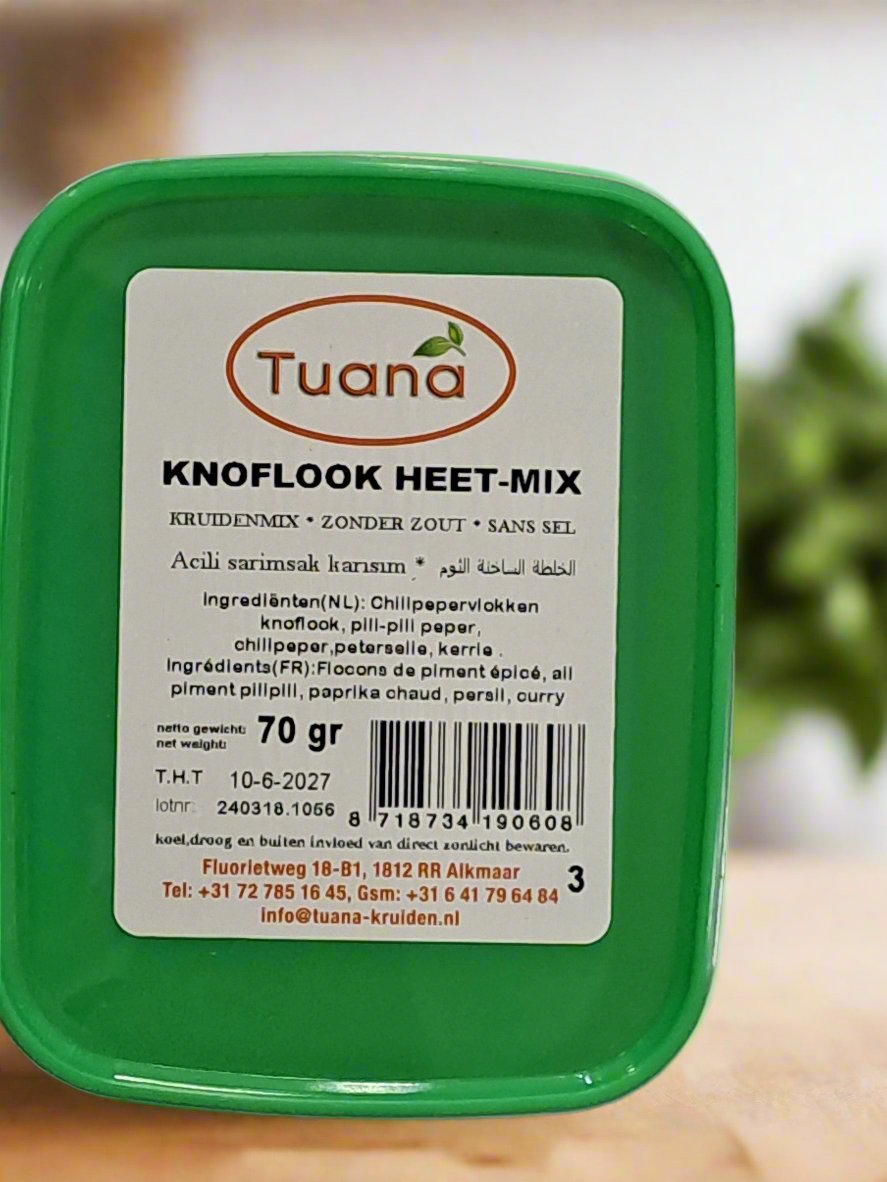 Tuana Knoflook Heet-Mix