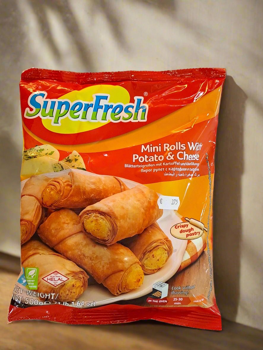 SuperFresh mini rools with potato cheese
