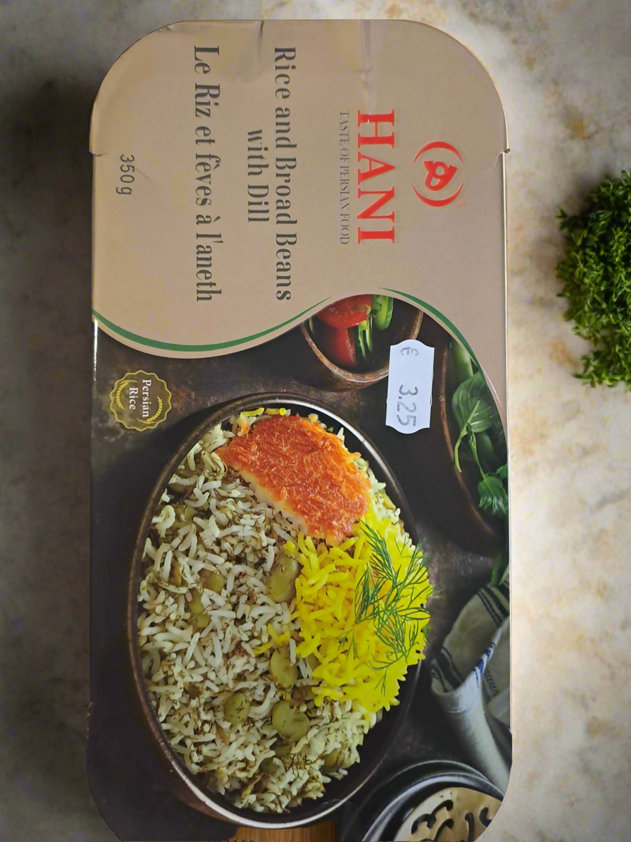 Hani Rice and Broad Beans With Dill