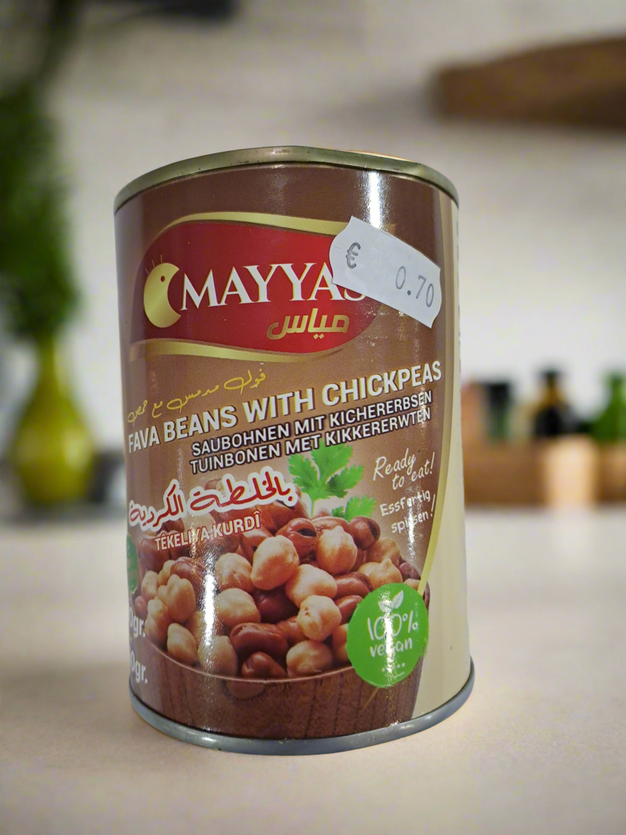 Mayyas Tuinbonen Met Kikkererwten
