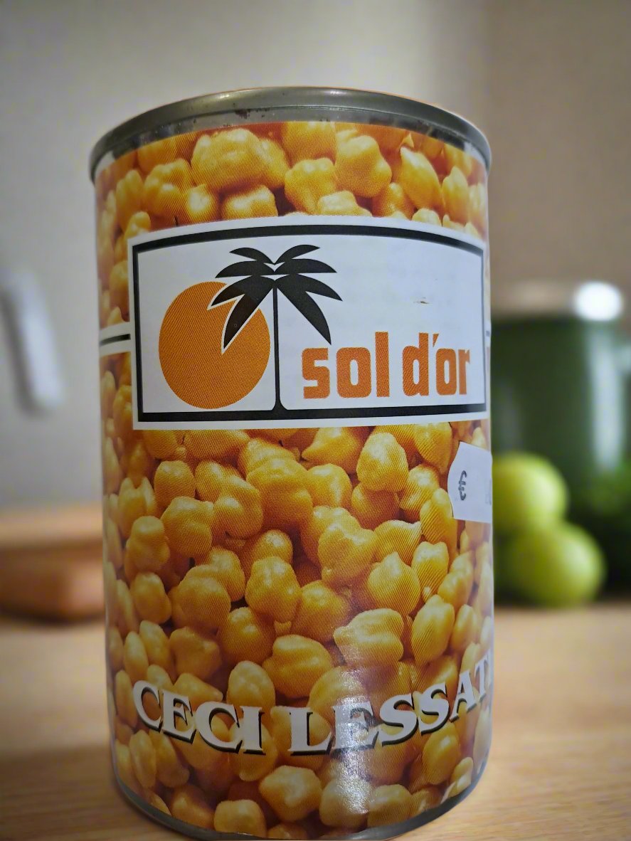 Sol dor Gekookte Kikkererwten