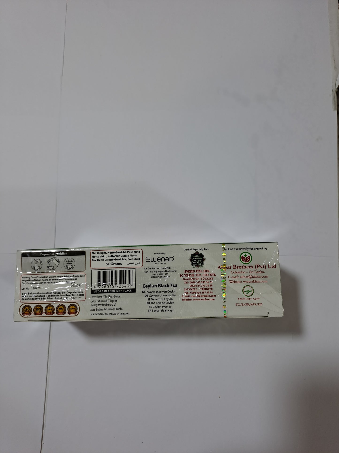 Cherry Brand zwarte ceylon thee
