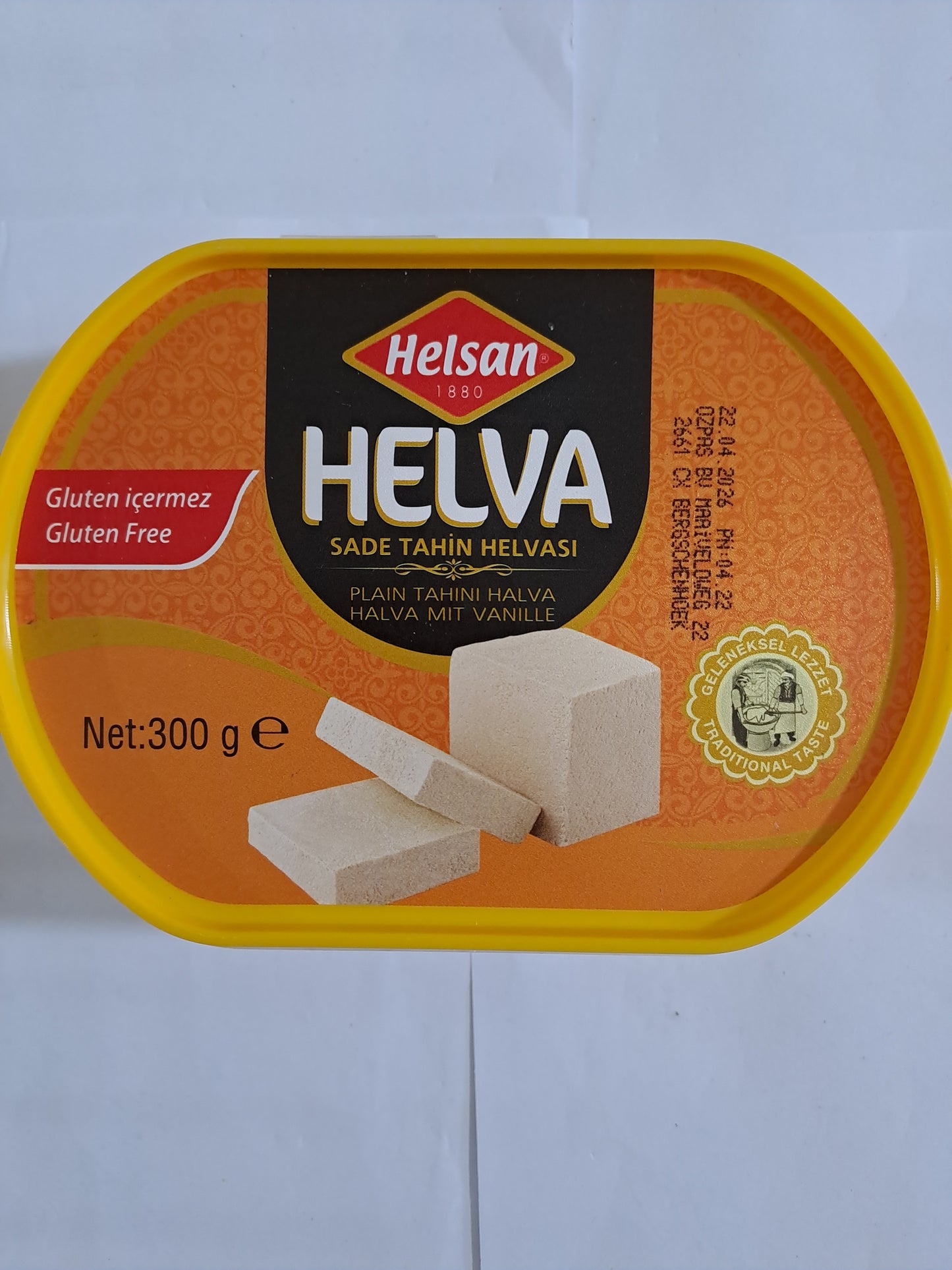 Helsan Helva Halva mit Vanille