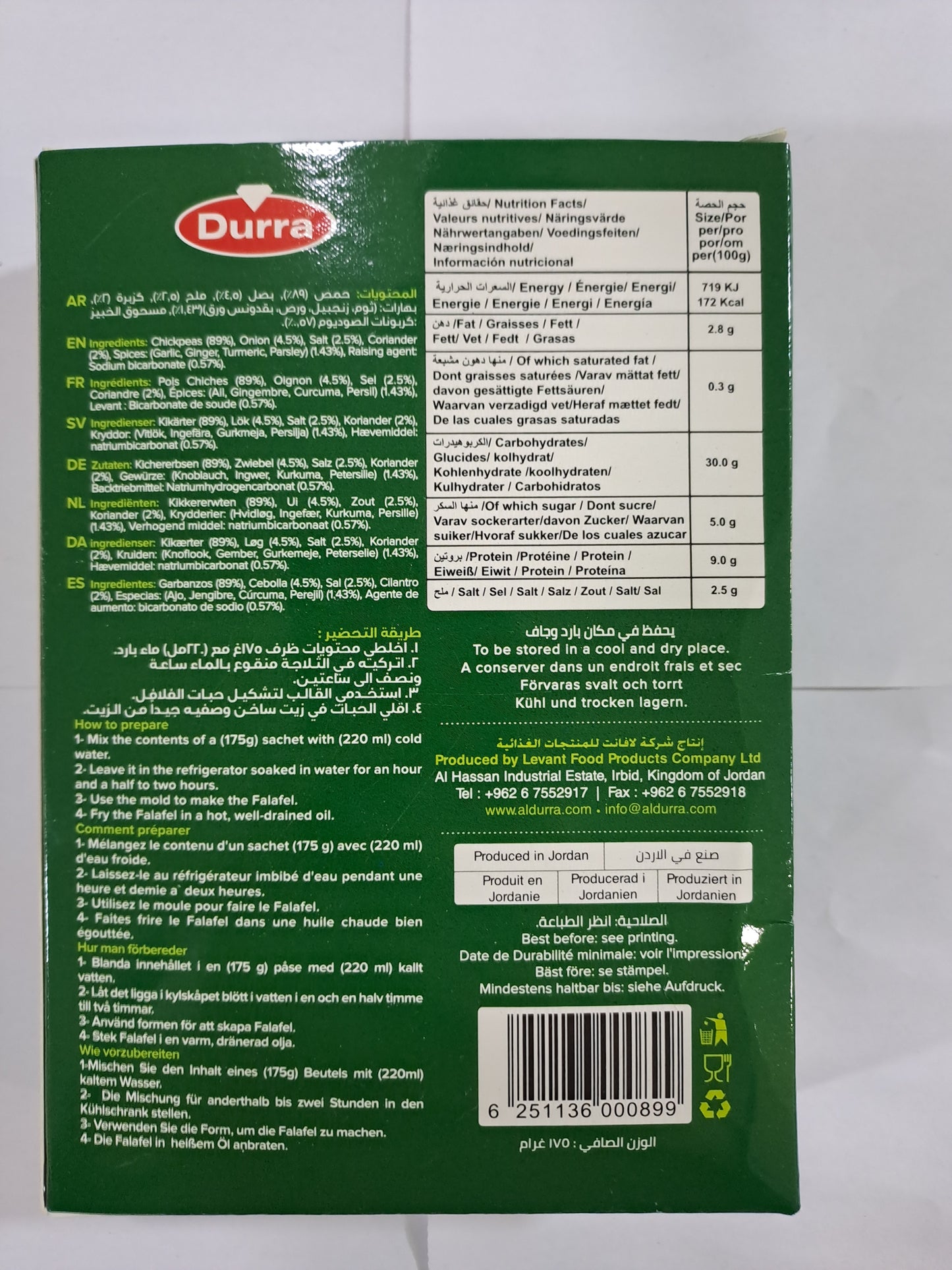 Durra Falafel Mix