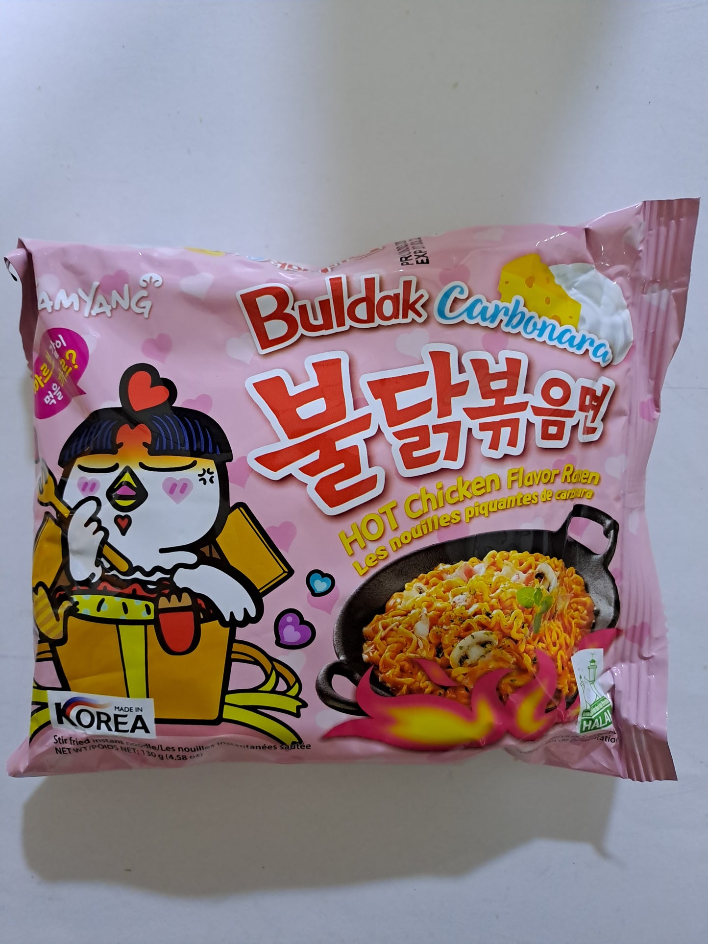 Buldak Carbonara Hot Chicken Flavor Ramen Per Stuk