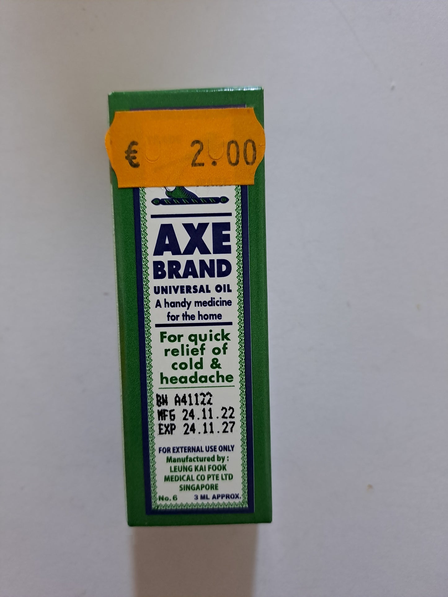 Axe Brand Universal Oil 3ml