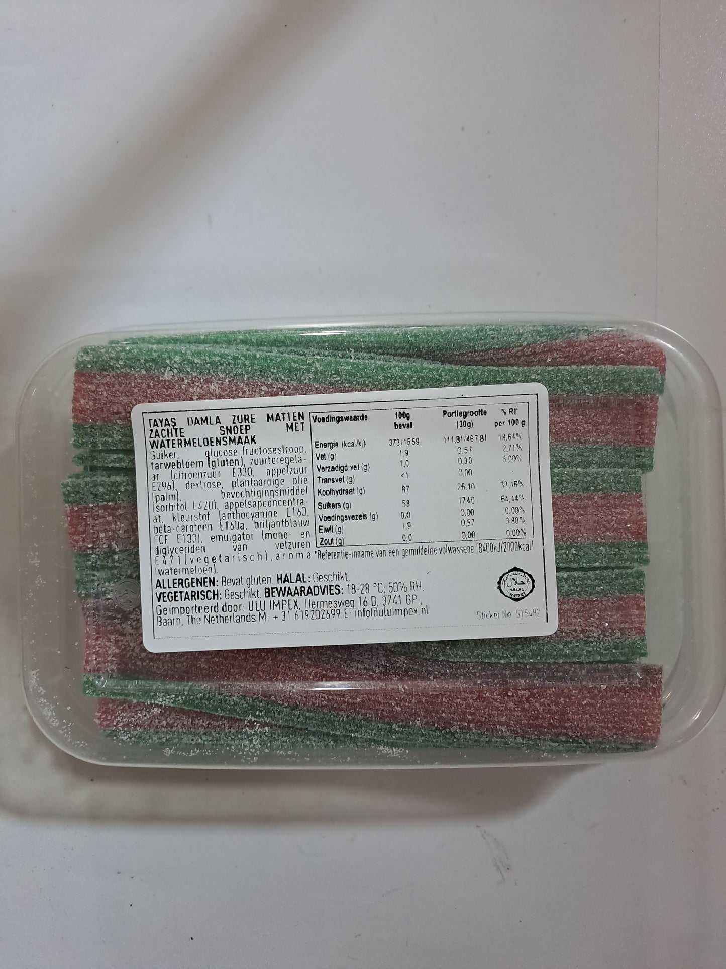tayas Damla Sour Belts