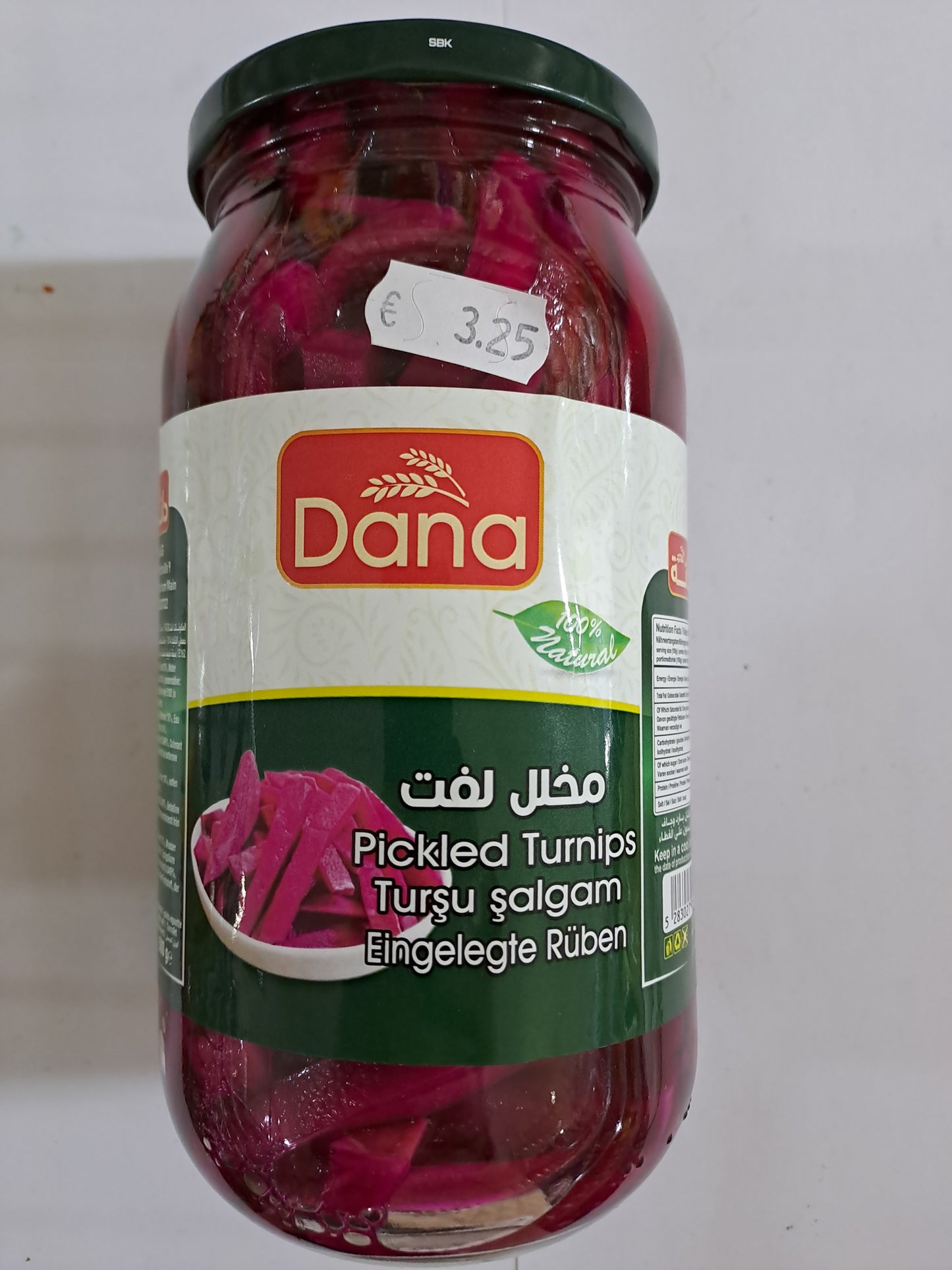 Dana Pickled Turnips