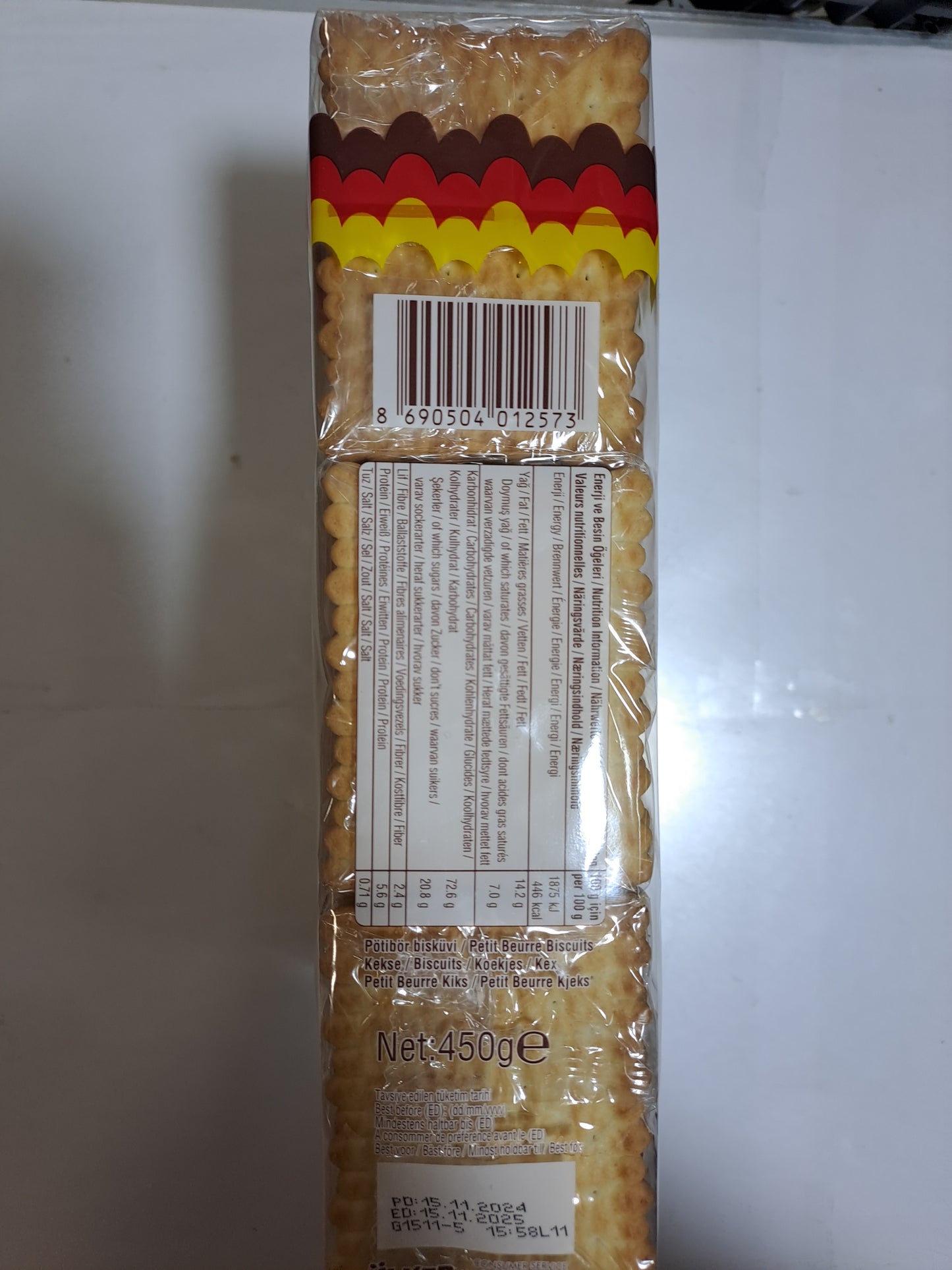 Ulker Potibor Biskuvi 3 Packs