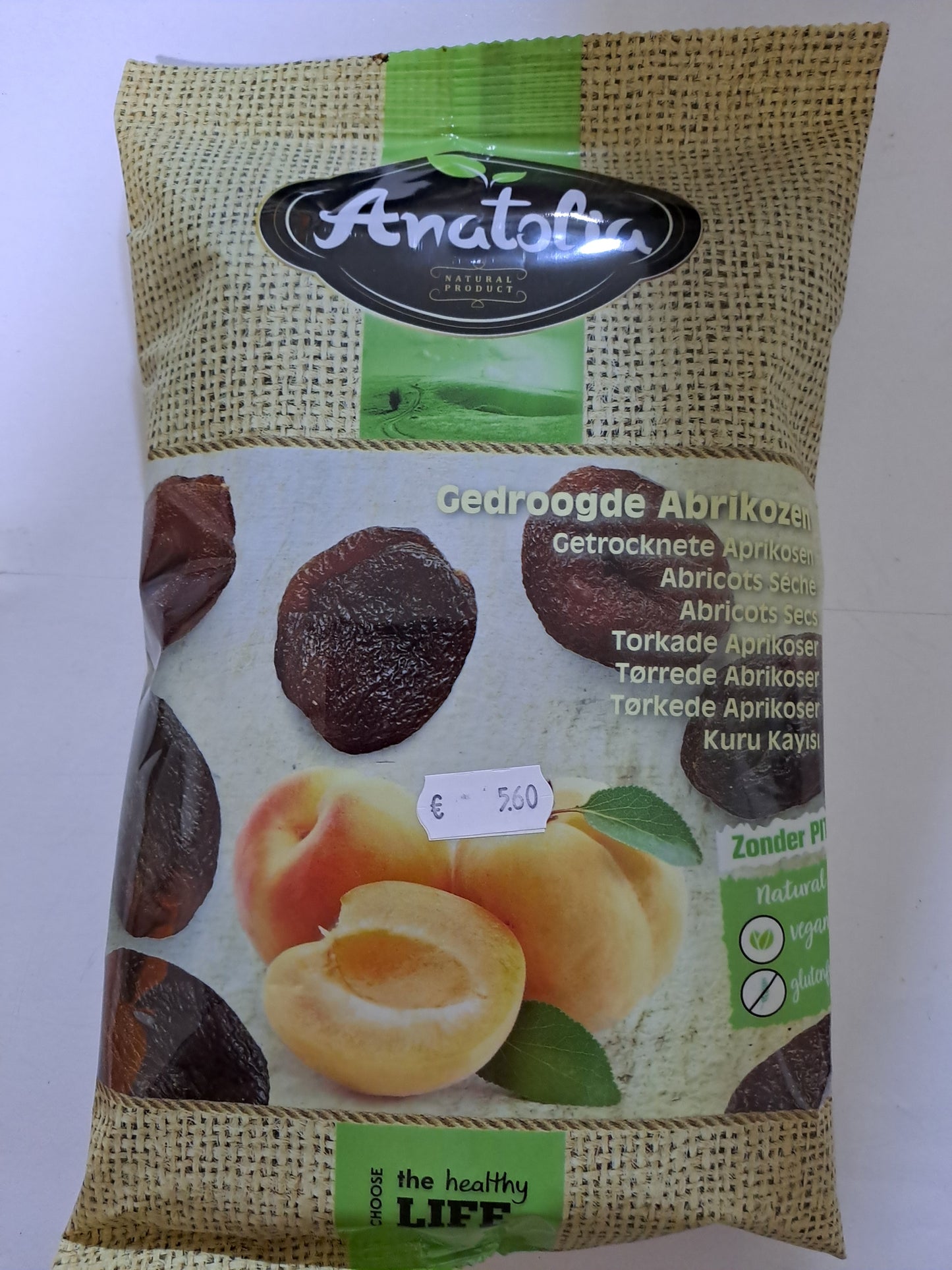 Anatolia Gedroogde Abrikozen Zonder Pit