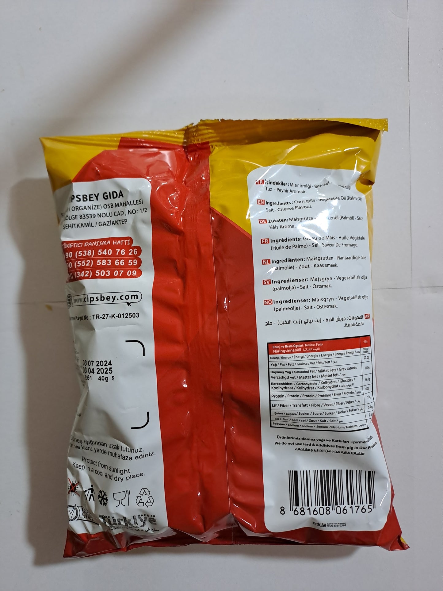 Winner Super tat Corn Chips