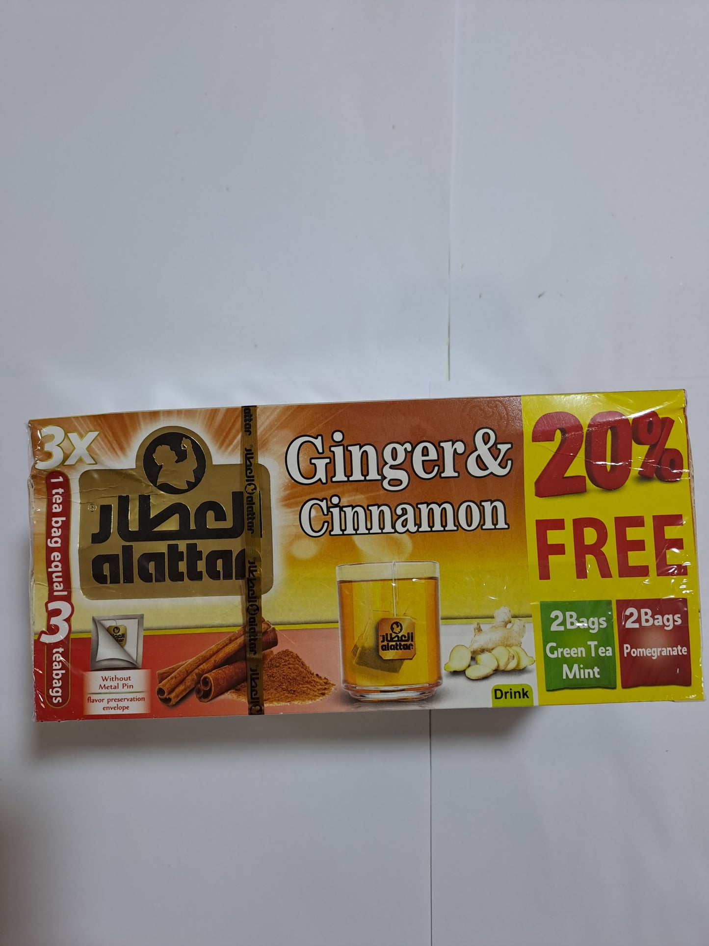 Attar Alattar Ginger Cinnamon Tea