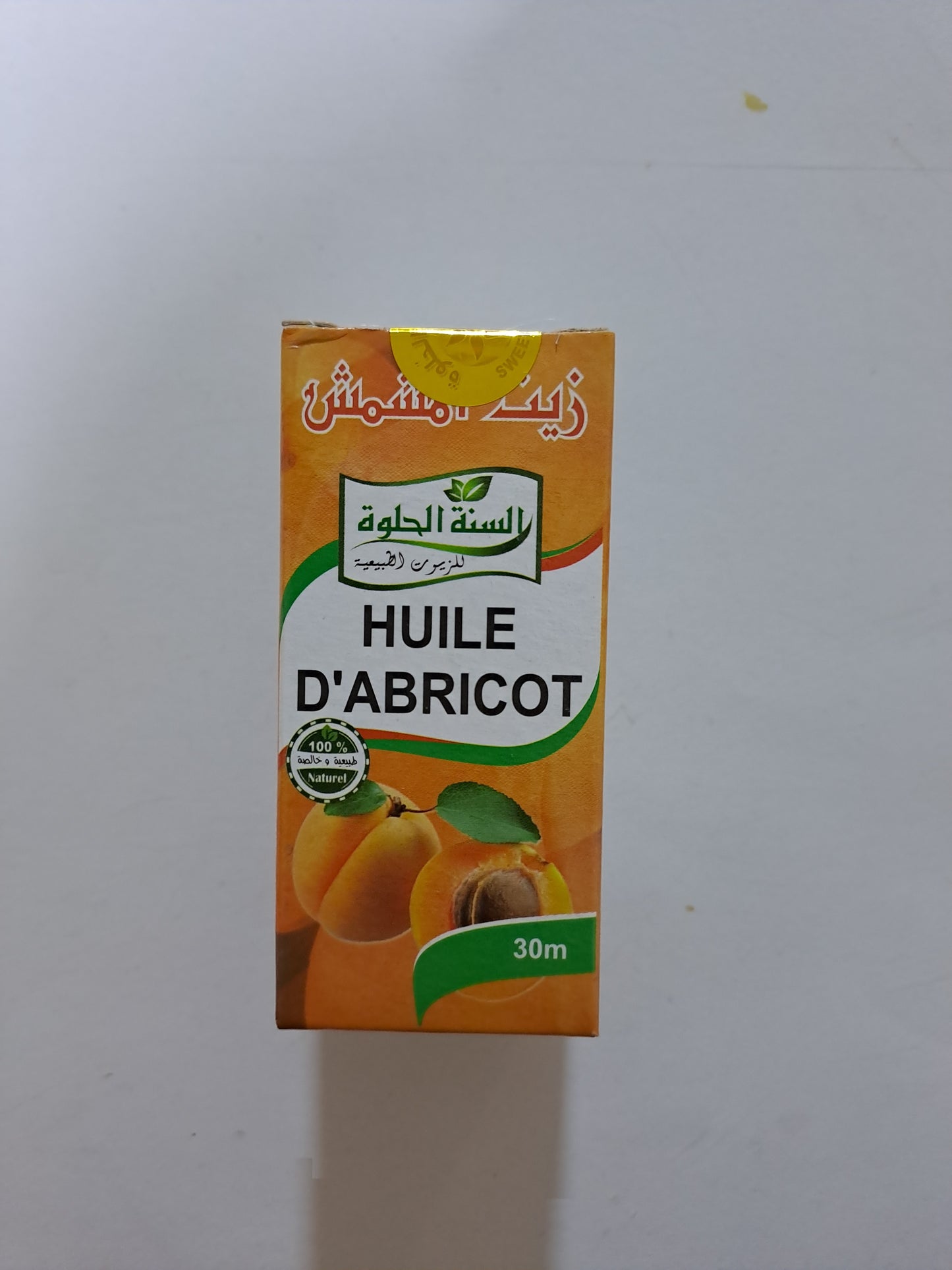 SweetSunnah Huile D'Abricot 30ml