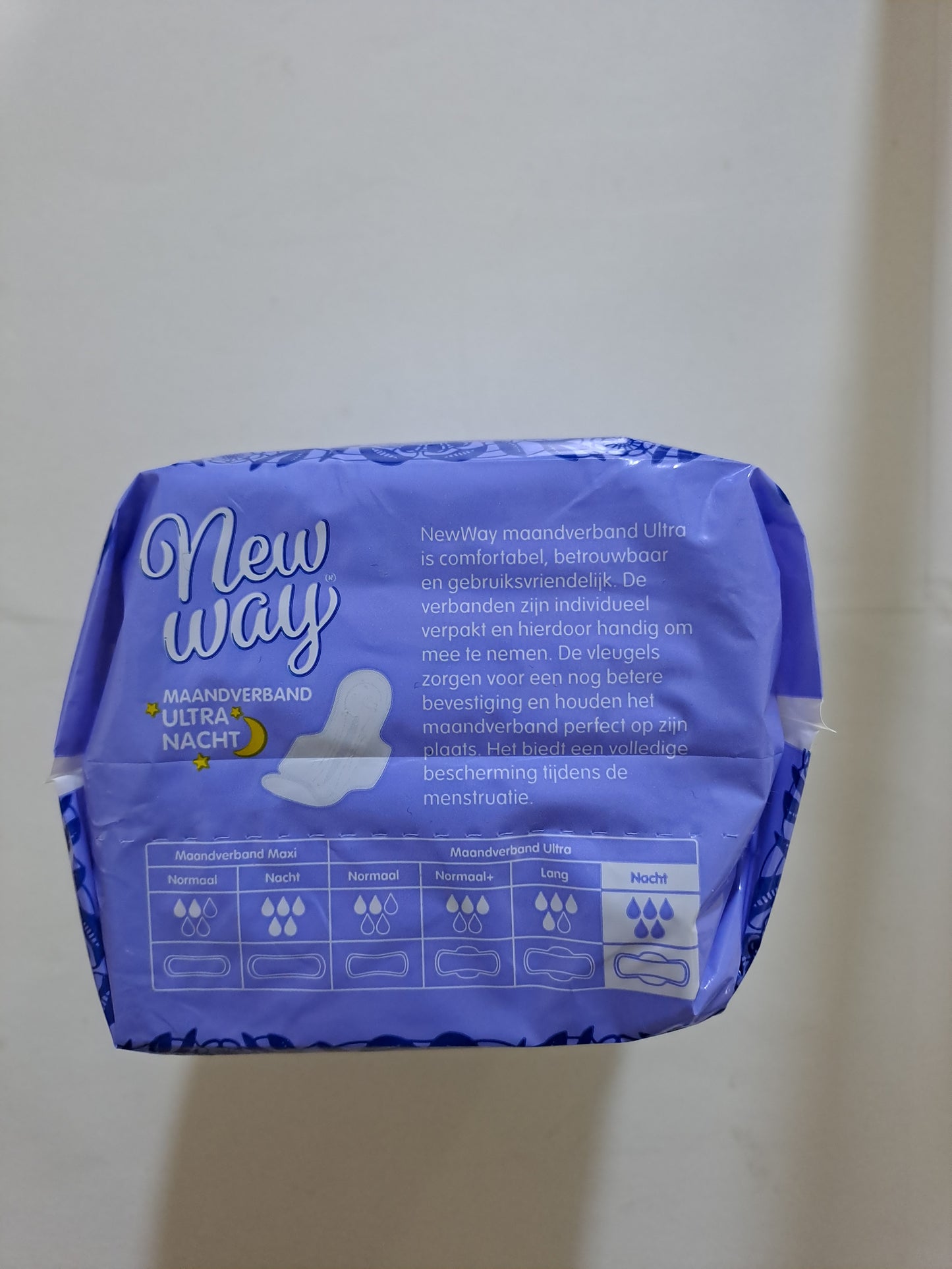 New Way Ultra Nacht Vleugels Maandverband