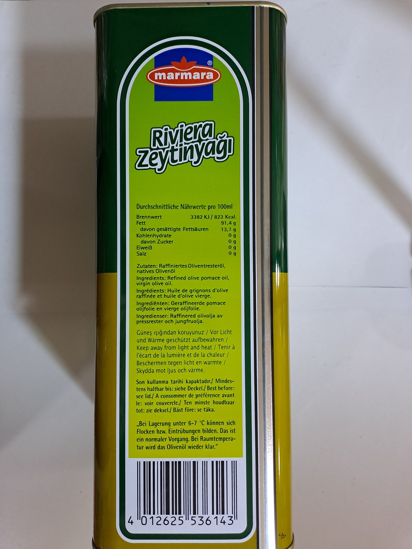 Marmara Riviera Zeytinyagi 5l