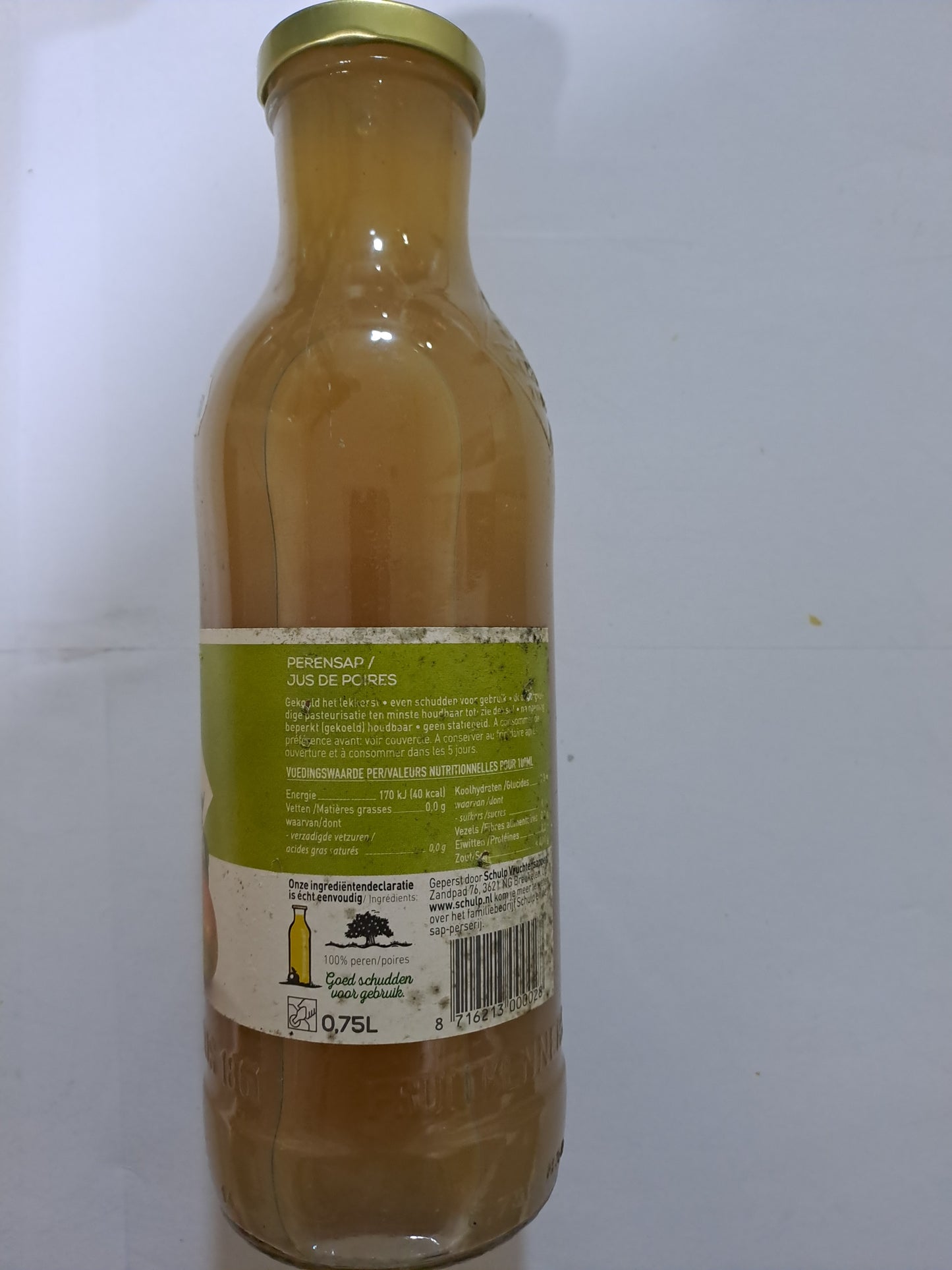 Schulp Peren Sap 750ml