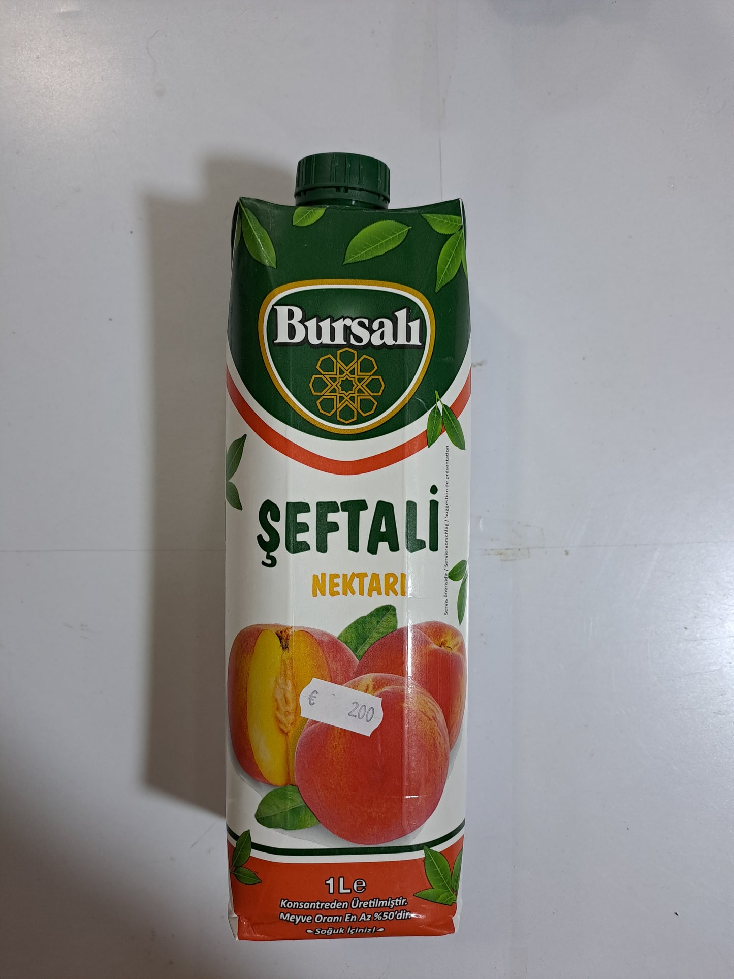 Bursali Seftali Nektari 1l