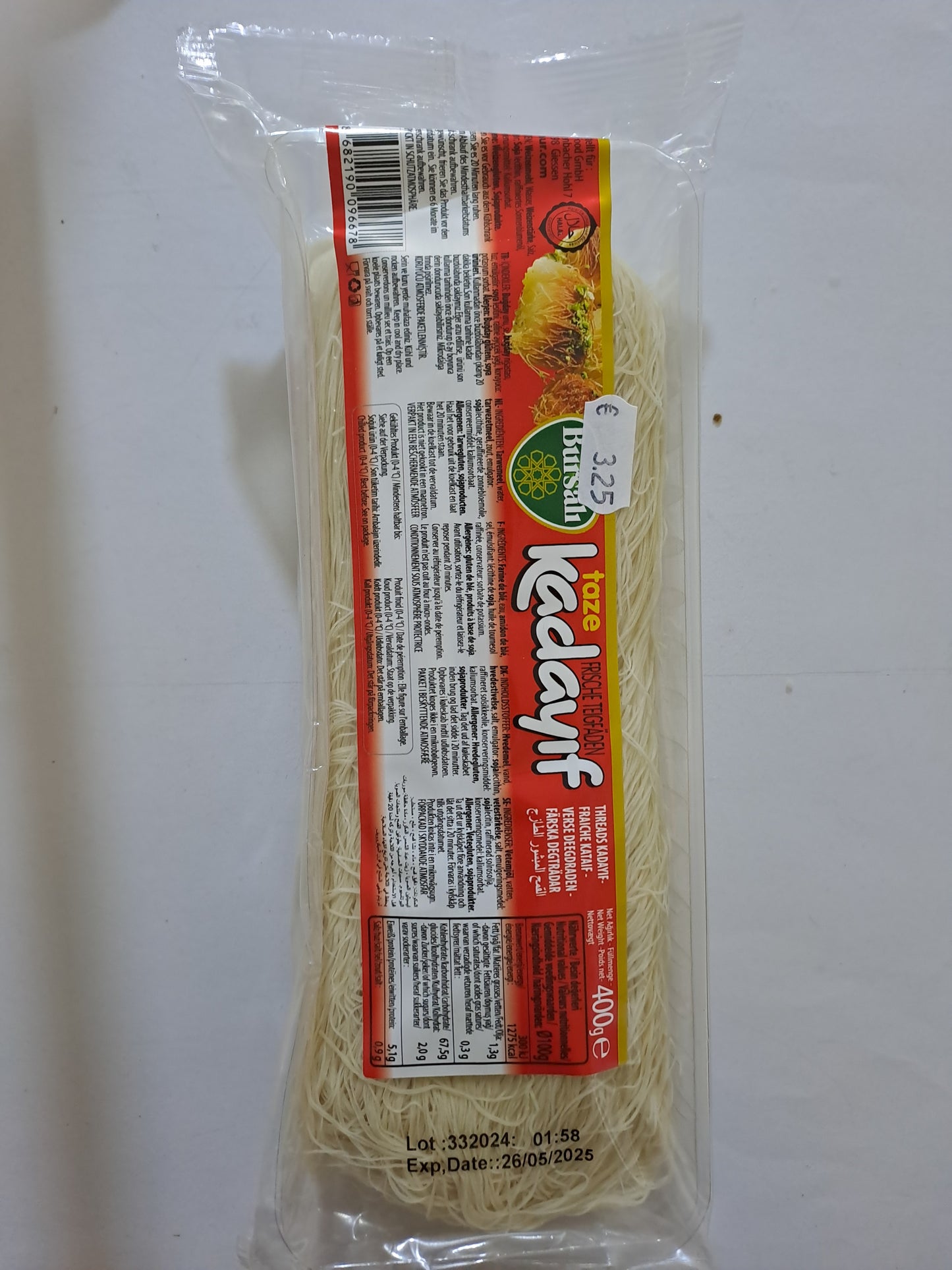 Bursali Taze Kadayif