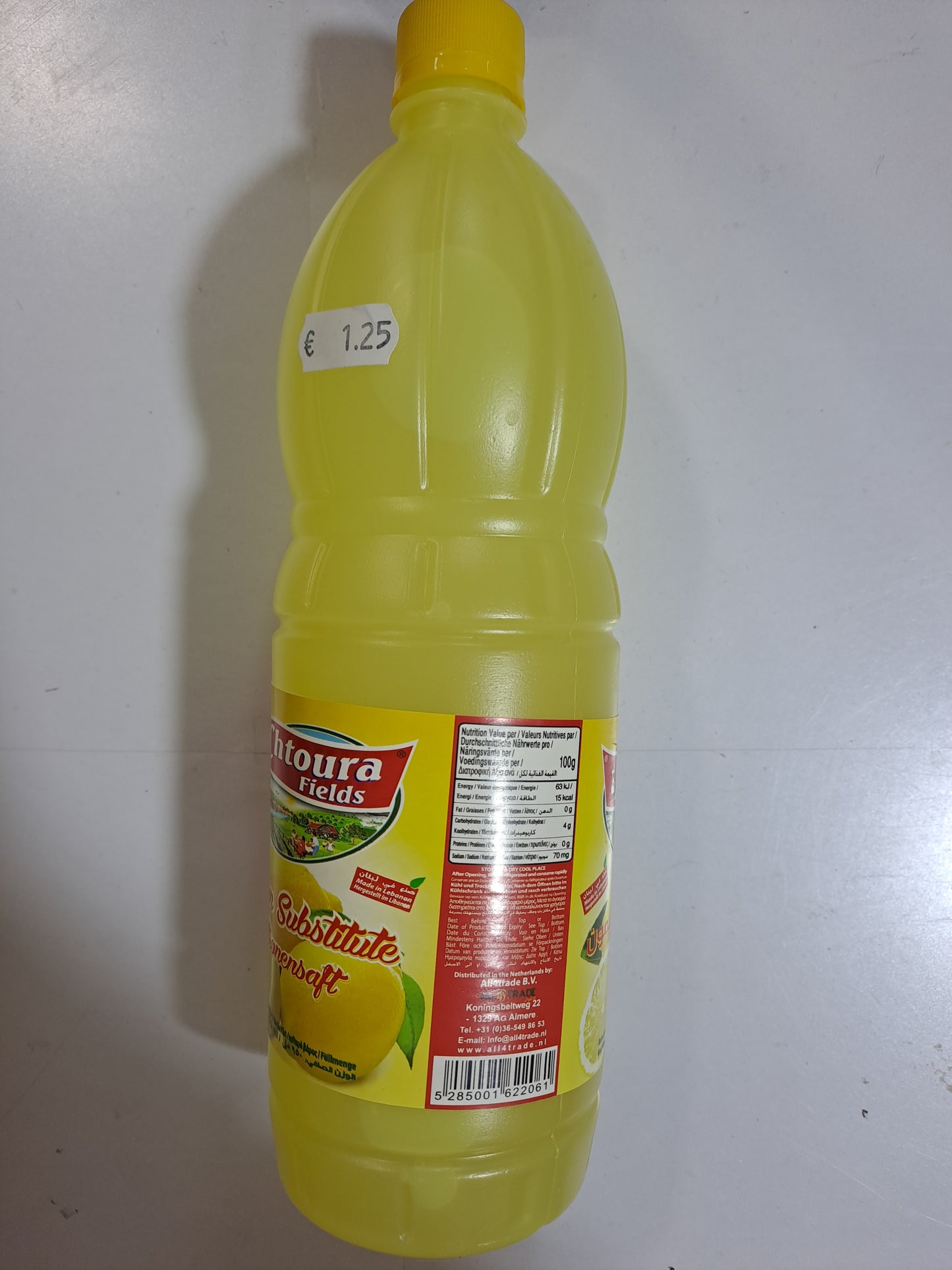 Chtoura Fields Zitronensaft 950ml