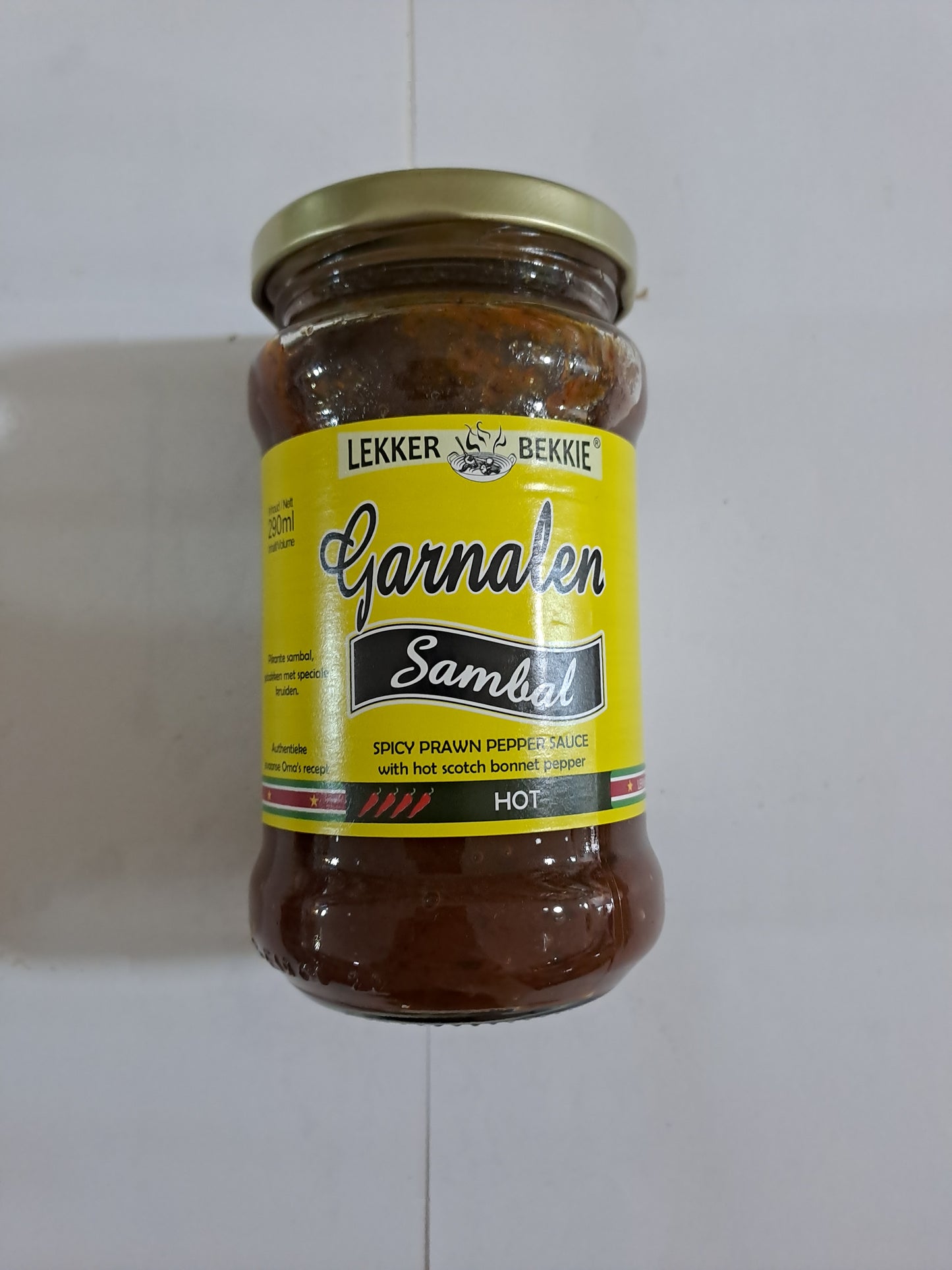 Lekker Bekkie Garnalen Sambal Hot