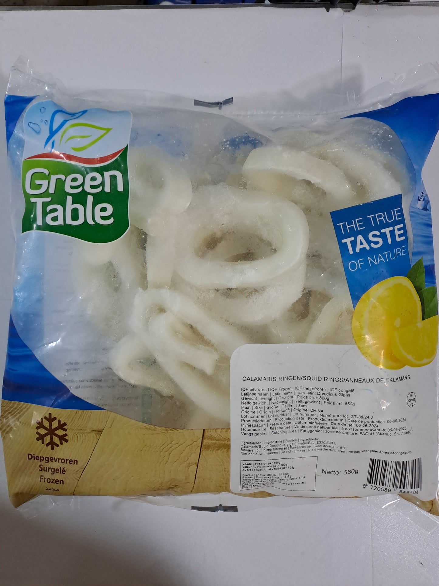 Green Table Calamaris Ringen 3-8 Cm
