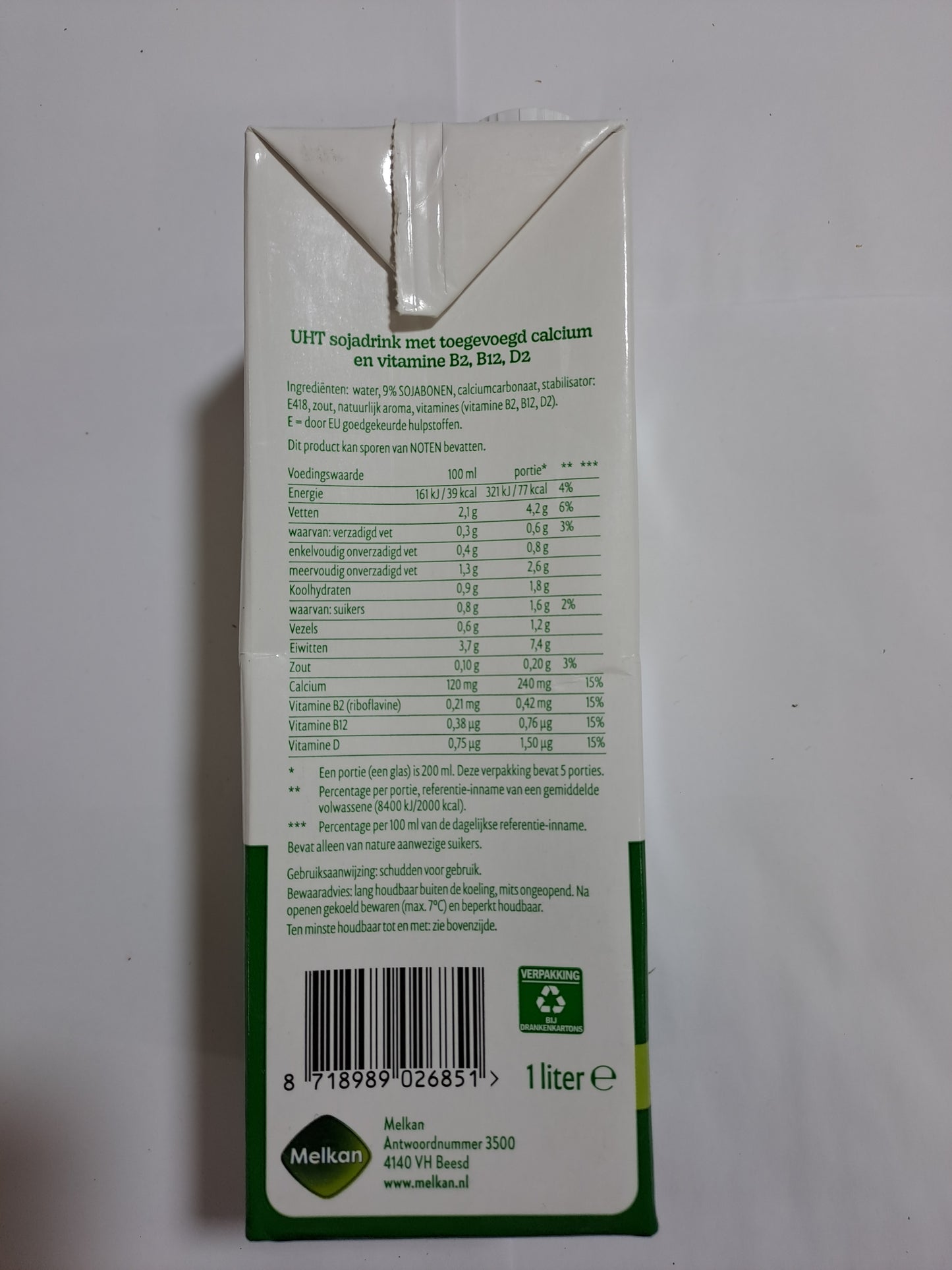 Melkan Soja Drink 1l