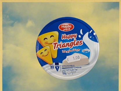 Hajdu Happy Triangles Spreadable Processed cheese