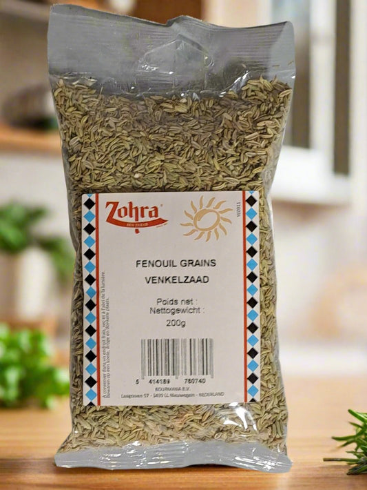 Zohra Fenouil Grains Venkelzaad 200G