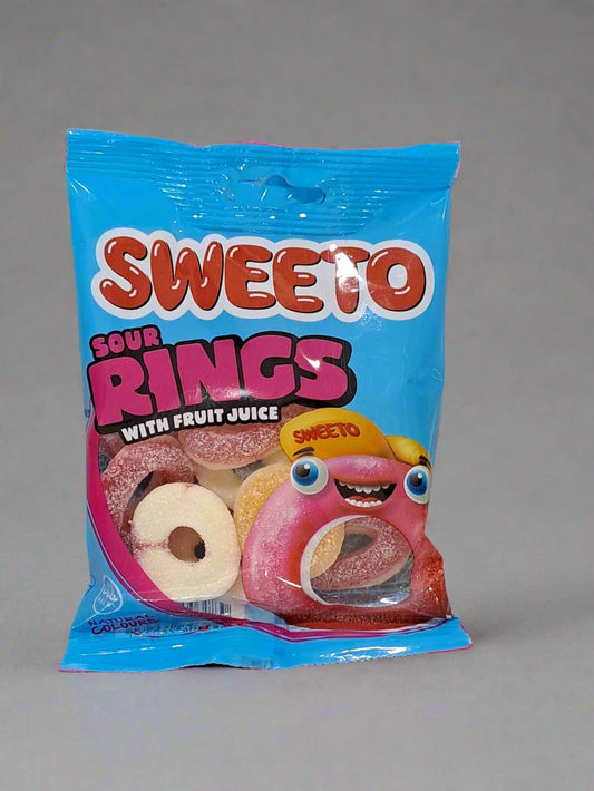 Sweeto Sour Rings With Fruit Juice