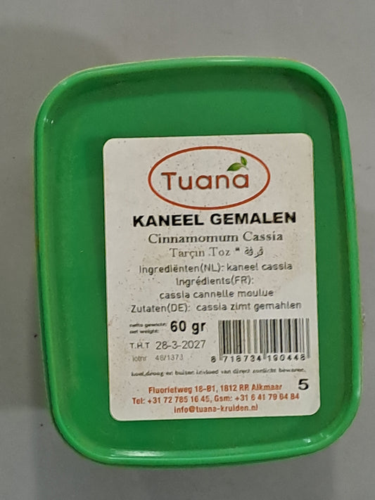 Tuana Kaneel Gemalen Cinnamomum Cassia