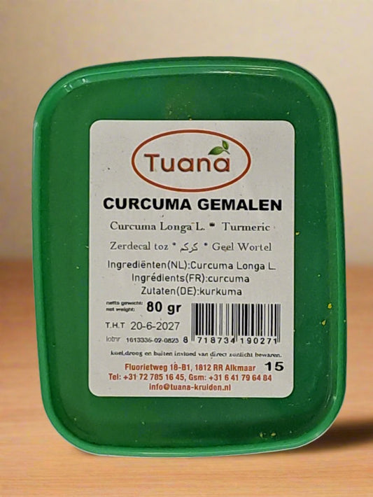 Tuana Curcuma Gemalen Curcuma Longa Turmeric