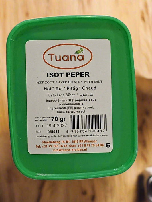 Tuana Isot Peper With Salt