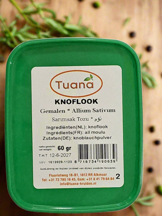Tuana Knoflook Gemalen Allium Sativum