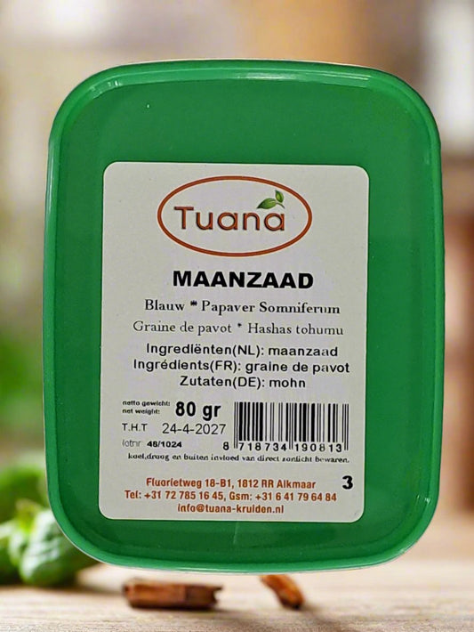 Tuana Maanzaad Blauw Papaver Somniferum