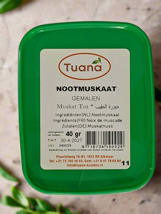 Tuana Nootmuskaat Muskat Toz